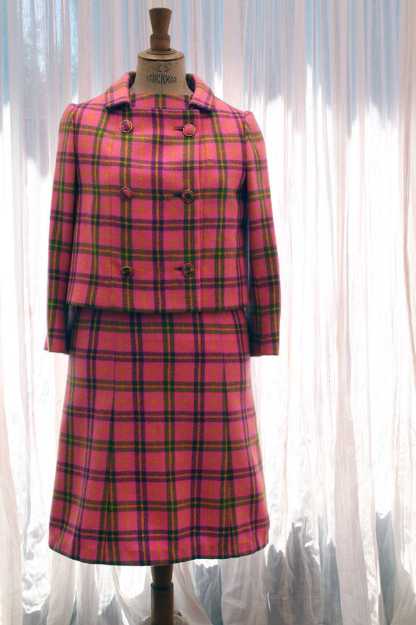 60's Saks Fifth Avenue New York Two piece Suit