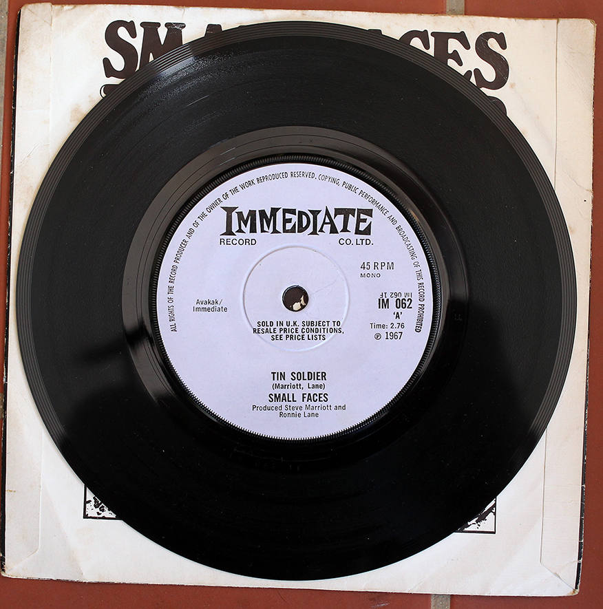 Small Faces Tin Soldier/ I Feel Much Better - Vintage Xaló