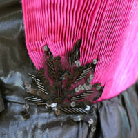 80's Vera Mont Full Length Dress - Image 2