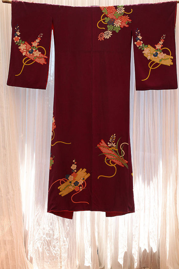 Vintage Japanese silk Kimono SOLD