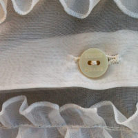 Vintage Style Gianfranco Ferré Jeans sheer ruffle Blouse - Image 6