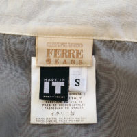 Vintage Style Gianfranco Ferré Jeans sheer ruffle Blouse - Image 8