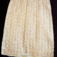 60's Bergdorf Goodman Crocheted Lace Two Piece - Image 3