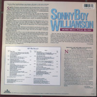 Sonny Boy Williamson      More Real Folk Blues - Image 2