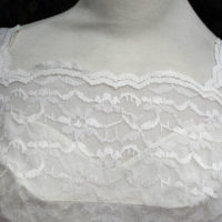 60's New York Short Wedding Dress - Image 2