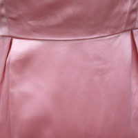 60's Jeanine Renée London Pink Satin Cocktail dress - Image 6
