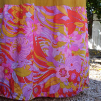 60's Colin Glascoe London Silk Maxi Dress - Image 2