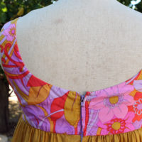 60's Colin Glascoe London Silk Maxi Dress - Image 5