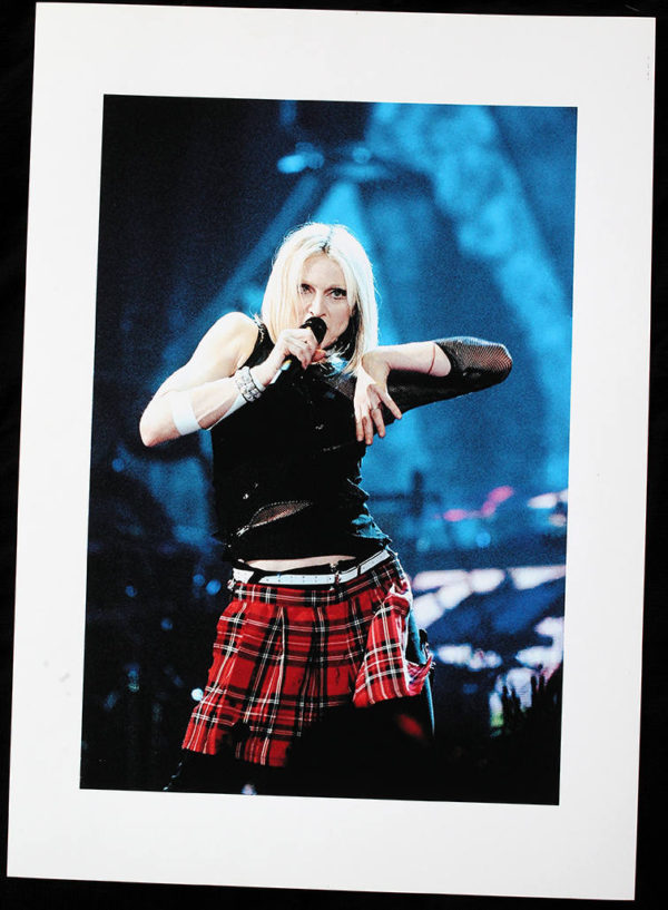 Madonna Prints  “Drowned World” Tour 2001 at Palau Sant Jordi Barcelona 9/6/2001