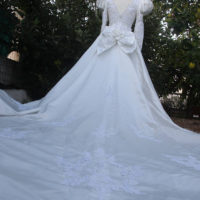 90's Pronovias Fairytale Princess Wedding Dress - Image 5