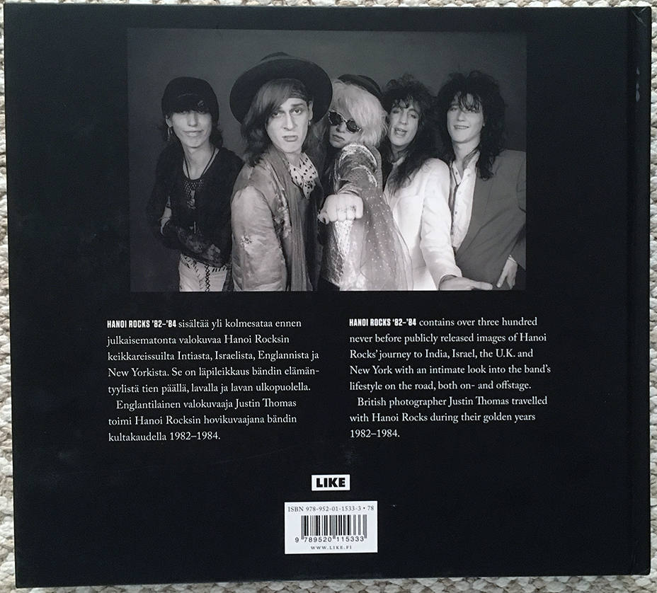 Hanoi Rocks '82-'84 by Justin Thomas SOLD - Vintage Xaló