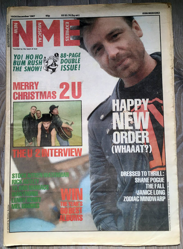 Xmas NME Magazine    19th-26th December 1987